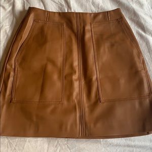 Pleather skirt